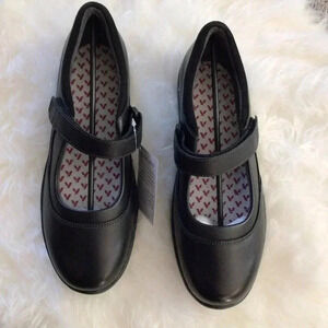 Diabetic Comfort Shoes with Inserts Leather Upper Material Mary Jane Women’s